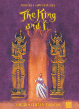 The King and I the Broadway Play - Logo Magnet 